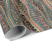 Papier Cadeau Abstract pattern (Coin rond)