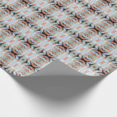 Papier Cadeau Abstract Split Ends Pattern And Soft Pastels (Coin)
