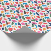 Papier Cadeau Abstrait (Coin)