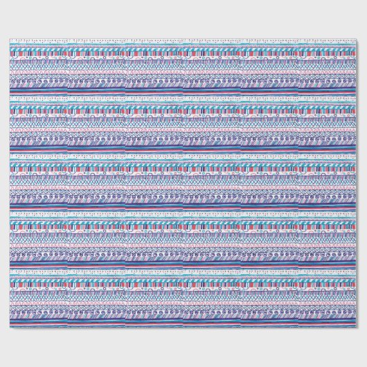 Papier Cadeau Abstrait (Plat)