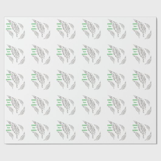 Papier Cadeau abstrait (Plat)