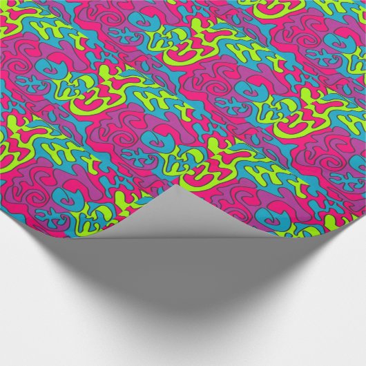 Papier Cadeau Abstrait (Coin)