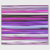 Papier Cadeau Abstrait #2 : Flou pourpre (Plat)