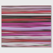 Papier Cadeau Abstrait #2 : Flou rouge (Plat)