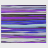 Papier Cadeau Abstrait #2 : Flou ultraviolet (Plat)