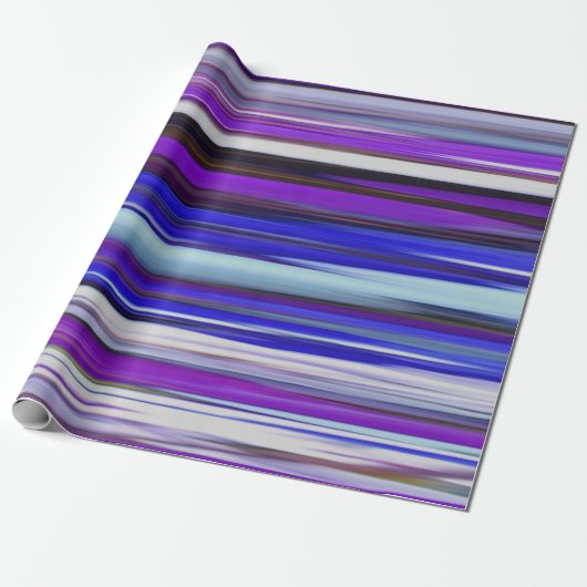 Papier Cadeau Abstrait #2 : Flou ultraviolet (Déroulé)