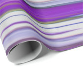 Papier Cadeau Abstrait #2 : Flou ultraviolet (Coin rond)