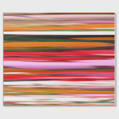 Papier Cadeau Abstrait #2 : Orange blur (Plat)