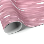 Papier Cadeau Abstrait #3 : Brillant rose (Coin rond)