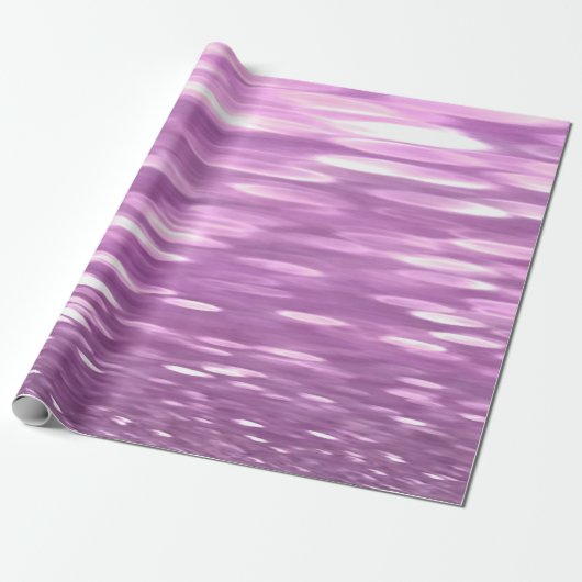 Papier Cadeau Abstrait #3 : Lilac Shimmer (Déroulé)