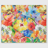 Papier Cadeau Abstrait aquarelle peint à la main arrière - plan  (Plat)