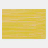 Papier Cadeau Abstrait Feuille Moderne Et Motif De Coordination (Devant 3)