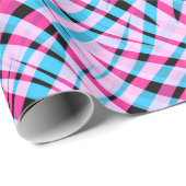 Papier Cadeau Abstrait, géométrique (Coin rond)