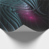 Papier Cadeau Abstrait Imaginaire coloré fractal (Coin)