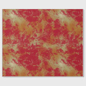 Papier Cadeau Abstrait incendie (Plat)