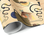 Papier Cadeau Abstrait Kandinsky (Coin rond)