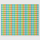 Papier Cadeau Abstrait moderne du milieu du siècle #62 (Plat)