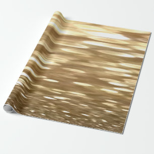 Papier Cadeau Abstrait n° 3 : Mélangeur d'or