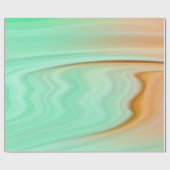 Papier Cadeau Abstrait Pastel Waves idées cadeaux 5| (Plat)
