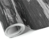 Papier Cadeau Abstrait Pastel Wood moderne #2 (Coin rond)