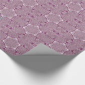 Papier Cadeau Abstrait pourpre (Coin)