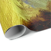 Papier Cadeau abstrait psychédélique grunge arrière - plan sty g (Coin rond)