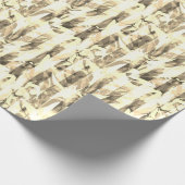 Papier Cadeau Abstrait sans couture brosse trait moderne multico (Coin)