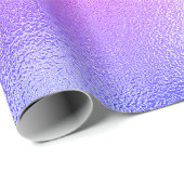 Papier Cadeau Abstrait Shimmer Rainbow Glass (Coin rond)