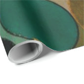 Papier Cadeau Abstrait Terreux Moderne (Coin rond)