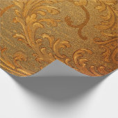 Papier Cadeau Abstrait vintage ornement motif (Coin)