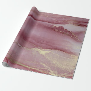 Papier Cadeau Abstrait Viva Magenta