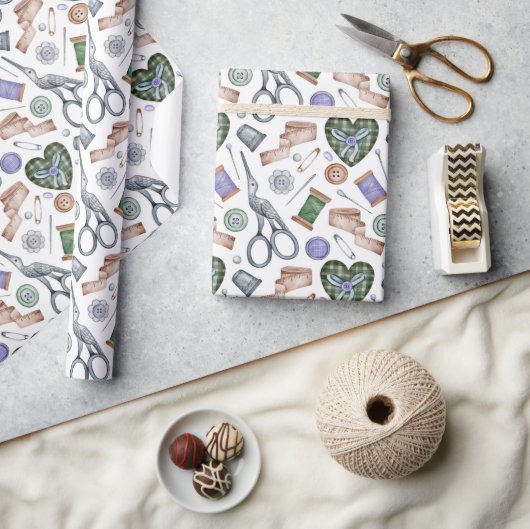 Papier Cadeau Accessoires de couture (Artisanat)