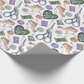 Papier Cadeau Accessoires de couture (Coin)