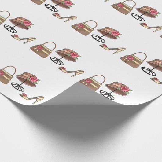 Papier Cadeau Accessoires de mode (Coin)