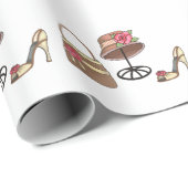 Papier Cadeau Accessoires de mode (Coin rond)