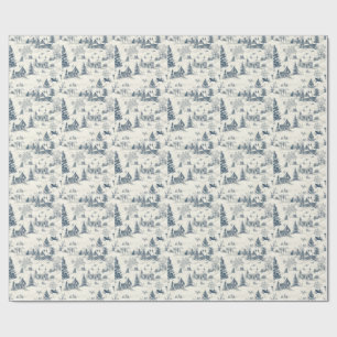 Papier Cadeau Accessoires de Motif de Noël Toile