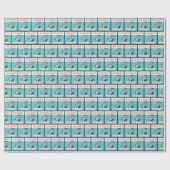 Papier Cadeau Accompagné sur la pêche (Plat)