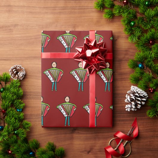 Papier Cadeau Accordéon (Cadeau de vacances)