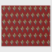 Papier Cadeau Accordion (Plat)