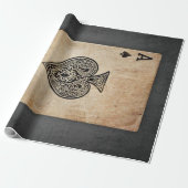 Papier Cadeau Ace of spades (Déroulé)