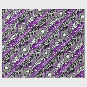 Papier Cadeau Ace Pride Squiggle