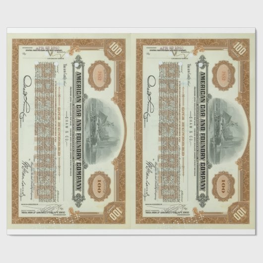 Papier Cadeau ACF stock (Plat)