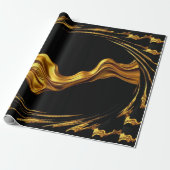 Papier Cadeau Achempong Abstract Art & Global Inspired Luxury G (Déroulé)