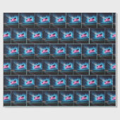 Papier Cadeau Acheter panneau publicitaire américain Neon (Plat)