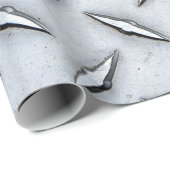 Papier Cadeau Acier de plaque de diamant (Coin rond)