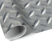 Papier Cadeau Acier de plat de diamant (Coin rond)