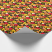 Papier Cadeau Acorns et feuille IV (Coin)