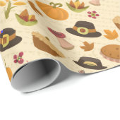 Papier Cadeau Action de grâces (Coin rond)