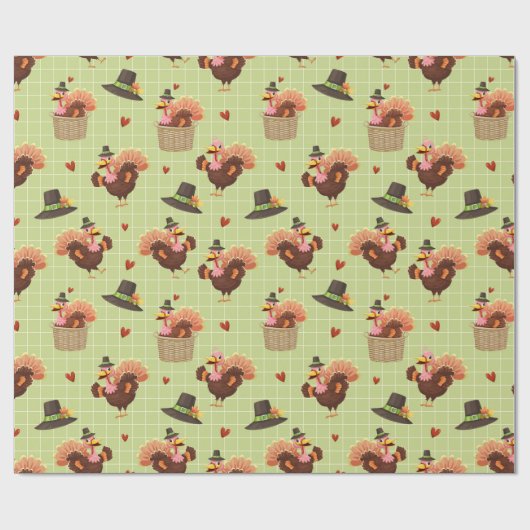 Papier Cadeau Action de grâces (Plat)