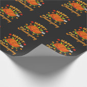 Papier Cadeau Action de grâces - Bon thanksgiving (Coin)